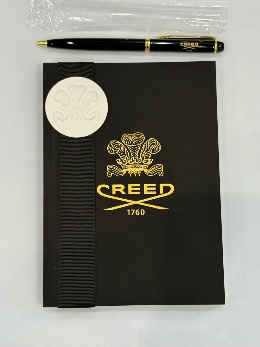 CREED Limited Edition Notebook & Pen, NEW & AUTHENTIC